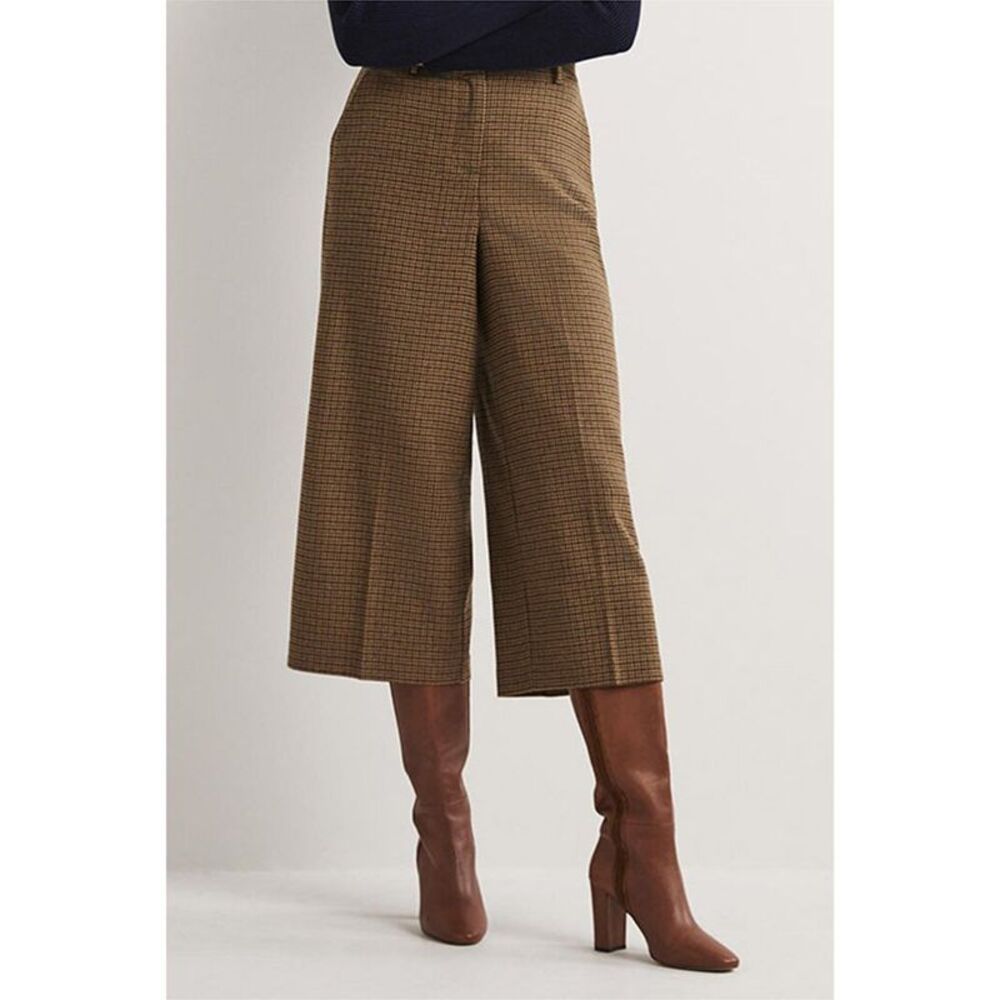 Boden Wide Leg Wool-Blend Culotte NWOT